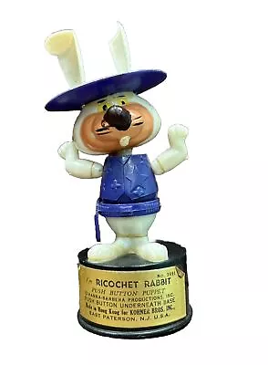 Ricochet Rabbit Kohner Bros Vintage 1960s Push Puppet Hanna Barbera • $29.99