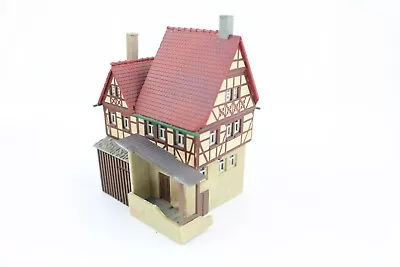 FALLER Small Timber Frame House With Rear Farming N Gauge Top • £14.72