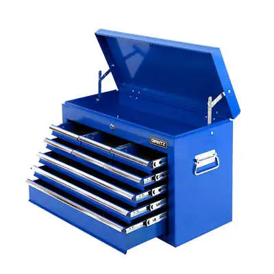 Giantz 9 Drawer Mechanic Tool Box Cabinet Storage - Blue • $133.54