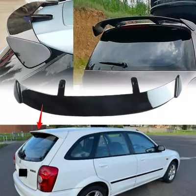 Universal Painted Rear Tailgate Roof Spoiler Window Wing For Mazda 323 Hatchback • $87.19