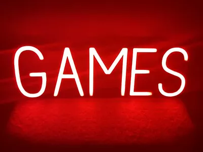 Spellbrite LED Signage System 7 Letters Red Neon Look LED Performance Games • $90