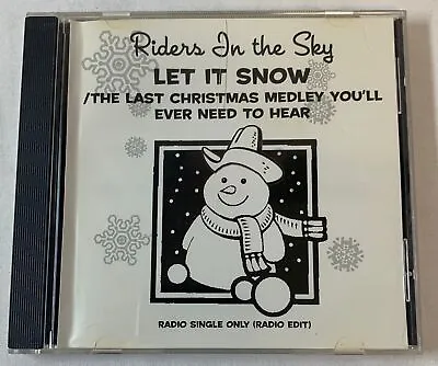 £25.52 • Buy RIDERS IN THE SKY Let It Snow Promo CD Single