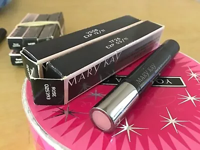 2 PC LOT Mary Kay ROSE TINTED LIP BALM .06 Oz Each SPF 15 Expired BNIB • $22.99