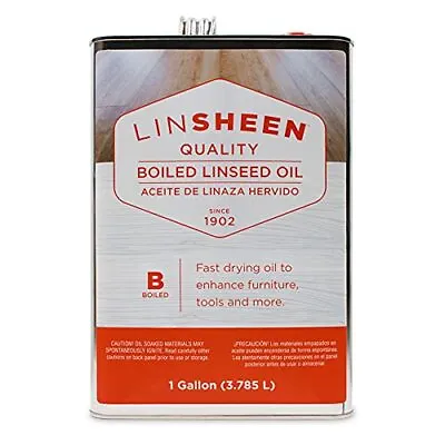 $67.32 • Buy  Boiled Linseed Oil – Fast Drying Flaxseed Wood Treatment 128 Fl Oz (Pack Of 1)