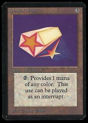 1993 MTG Magic The Gathering Card Alpha Celestial Prism Raw MP Gaming Card TCG • $33.89