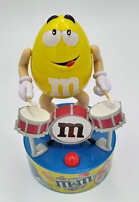 M&M Rock Star Yellow Drummer - Plays Drums With Music • $15