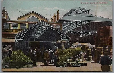 Covent Garden Market London England Postcard • £5