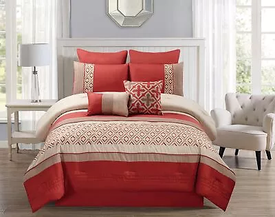 Riverbrook Home Country Manor Collection Comforter Set Queen Janna - Orange... • $135.59