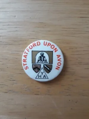 Stratford Upon Avon Youth Hostel Association YHA Pin Badge/Button Badge-Charity • £4.39