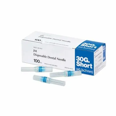 $12.31 • Buy J Morita 20-30GS Disposable Dental Needles Plastic Hub 30 Gauge Short 100/Bx