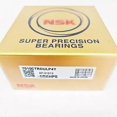 New Abec-7 Super Precision Spindle Bearings For NSK Set Of 2 7010CTRDULP4Y US • $127.56