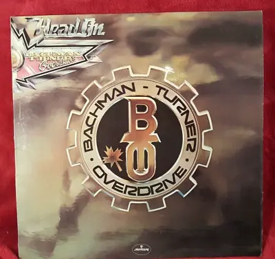 BACHMAN TURNER OVERDRIVE - Head On - LP 12  Album Vinyl UK Mercury 1975 Rock • £9.98