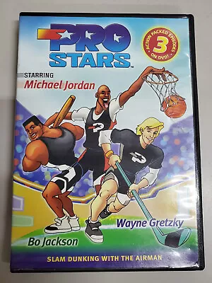 Pro Stars Slamdunking W The Airman DVD Bo Jackson Michael Jordan Used • $6.30