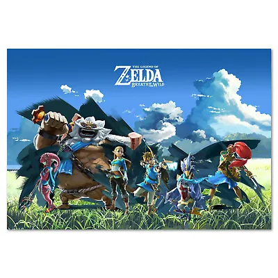 $15.29 • Buy The Legend Of Zelda: Breath Of The Wild - Champions Poster - High Quality Prints