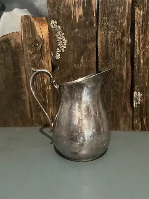 F B Rogers Silver Co Antique 1883 Vintage Silverplate Water Pitcher W/ Ice Liip • $30