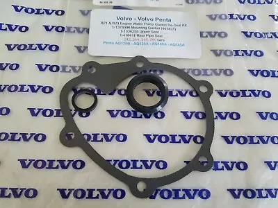 Volvo B21 B23 Engine 242 244 244 760 Penta AQ120B 125A Water Pump Gasket Set • $9.95