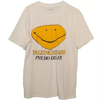 Talking Heads Psycho Killer Tee David Byrne Punk New Wave Single Stitch Shirt • $49