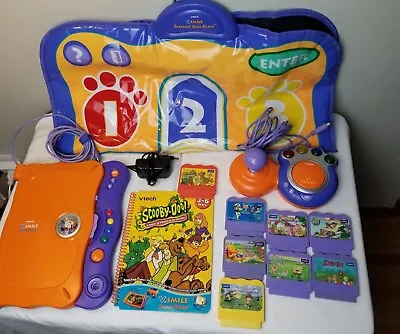 $54.99 • Buy Vtech V Smile Lot TV Learning System Controller 8 Games Smartbook Jammin Gym Pad