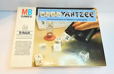 Vintage Yahtzee Word Board Game - MB Games • £6.99