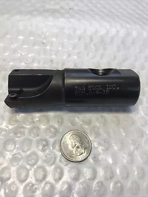 Indexable Endmill  1-1/4” Shank  MODEL Centre Dex PT-318T Two Flute TA Tool • $49.99