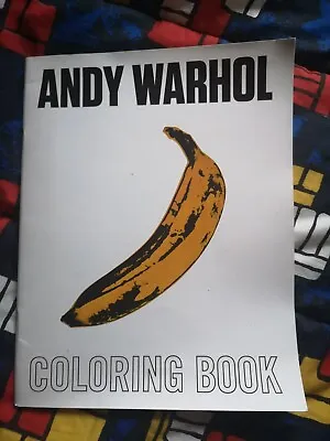 £4.98 • Buy Andy Warhol Colouring Book! Great Unique Rare Christmas Gift. Not Used 