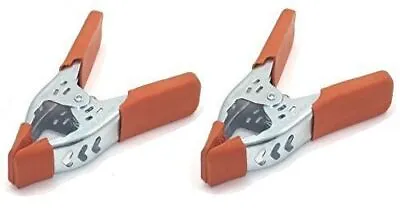 LOTS 6  Inch Heavy Duty Metal Spring Clamps Tips Tool Clip 2.5  Jaw Opening  • $6.95