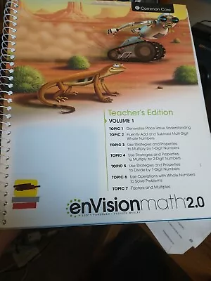 EnVisionmath3.0 Teacher's Edition • $120