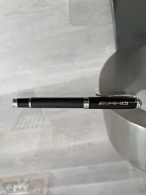 Merecedes Benz AMG Pen Ball Point Carbon Fiber Black Silver NEW • $89