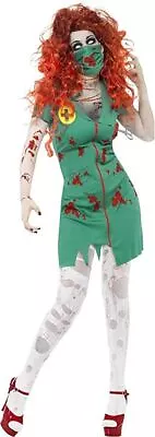 Women’s Zombie Scrub Nurse Costume Small • £15.11