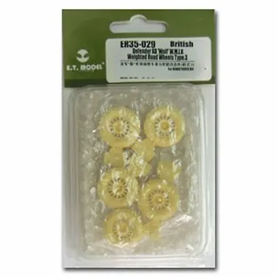 ET Model 1/35 #ER35029 Defender XD Wolf W.M.I.K Road Wheels #3 (5 Pcs) • $38.92