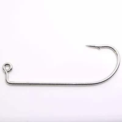 100 - Eagle Claw 635 Sea Guard O'Shaughnessy Heavy Wire Fishing Jig Hooks • $22.99