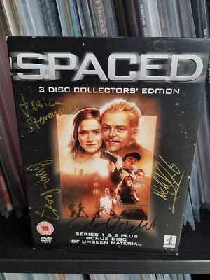 £50 • Buy Spaced Season 1 & 2. Signed Triple DVD. Simon Pegg, Nick Frost, Edgar Wright