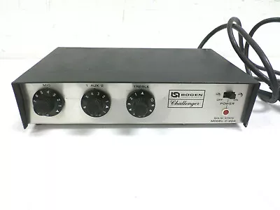 Vtg Bogen Challenger Amplifier C-20A Solid State AC-05-82 20W Output *PARTS* • $39.98