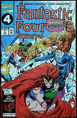 Fantastic Four Unlimited #2 (1993) - Marvel - High Grade • £4.82