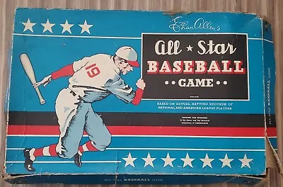 Vintage 1951 Ethan Allen Cadaco All-Star Baseball Game 44+ Discs Musial Robinson • $60