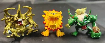 Lot Of 3 Digimon  Ogremon Saberleomon Kabuterimon Figures Toys Collectables • $10.99
