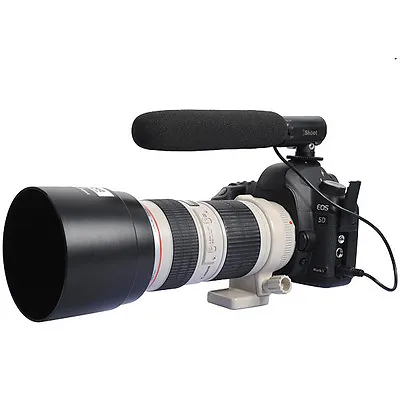 DC/DV Microphone MIC Fr Camera Nikon D7000/D5200/D5100/D3200/D800E/D800&Sony A99 • $33.26