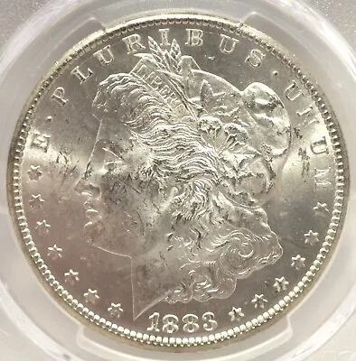 1883-CC Morgan Silver Dollar PCGS Graded MS 62 • $340