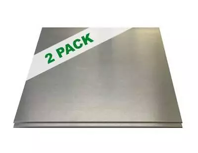 2 PACK - 1/8  .125 Aluminum Sheet Plate 6  X 6   5052 • $12.75