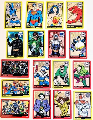 DC Comics Series 1 & 2 Arcade Coin Pusher Cards YOU CHOOSE Barcode Blank ARCADE • $4