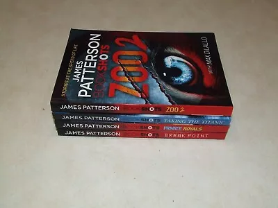 James Paterson -  Book Shots X 4 - Paperback • $14.99