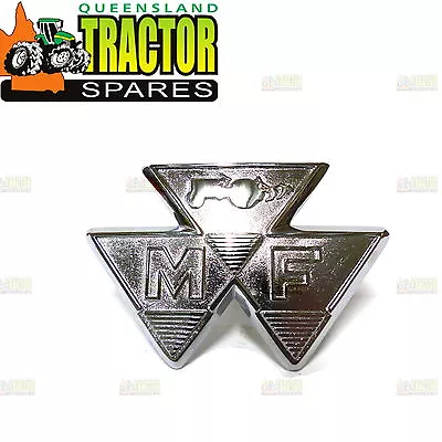 Massey Ferguson 35 And 35X Front Bonnet Emblem (Triple Triangle) Deluxe Emblem • $182.95