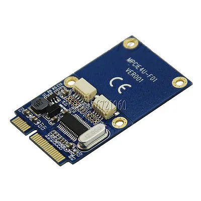 Mini PCI-E PCIe To USB Adapter MPCIe To 5 Pin 2 Ports Dual USB2.0 Converter Card • $7.72