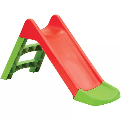 £32.99 • Buy Kids Slide Outdoor Garden Plastic Children Toys Indoor Playground Play Red/Green