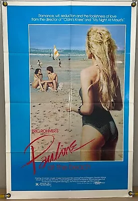Pauline At The Beach Ff Original One Sheet Movie Poster Eric Rohmer (1983) • $100