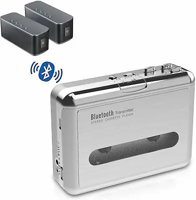 Bluetooth Walkman Cassette Player Bluetooth Transfer Personal Cassette • $34.99