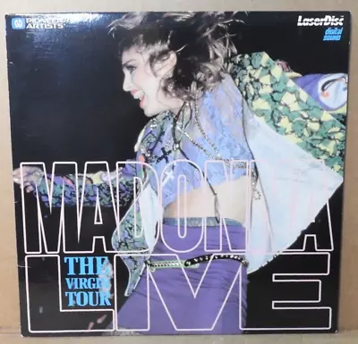 MADONNA  The Virgin Tour LIVE  1985 (PIONEER/BOY TOY) LASER DISC (NTSC) EX/EX! • $39.99