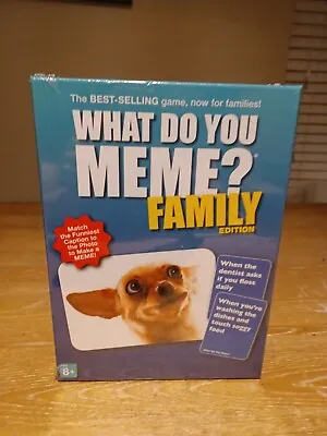 $33.04 • Buy What Do You Meme? Family Edition Game - Family-Friendly