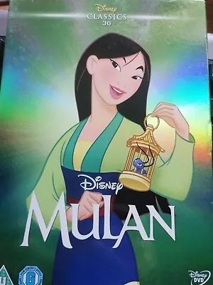 Mulan (DVD 2004) Walt Disney No 36 In White With O Ring Sleeve SEALED • £2.99