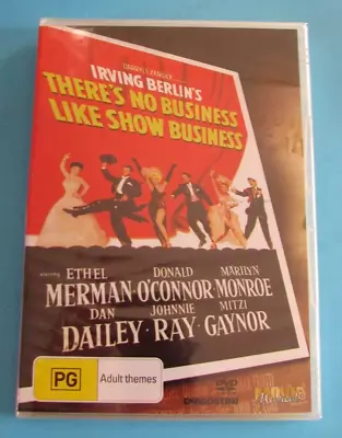 THERE'S NO BUSINESS LIKE SHOW BUSINESS DVD Marilyn Monroe Ethel Merman NEW R4 • $19